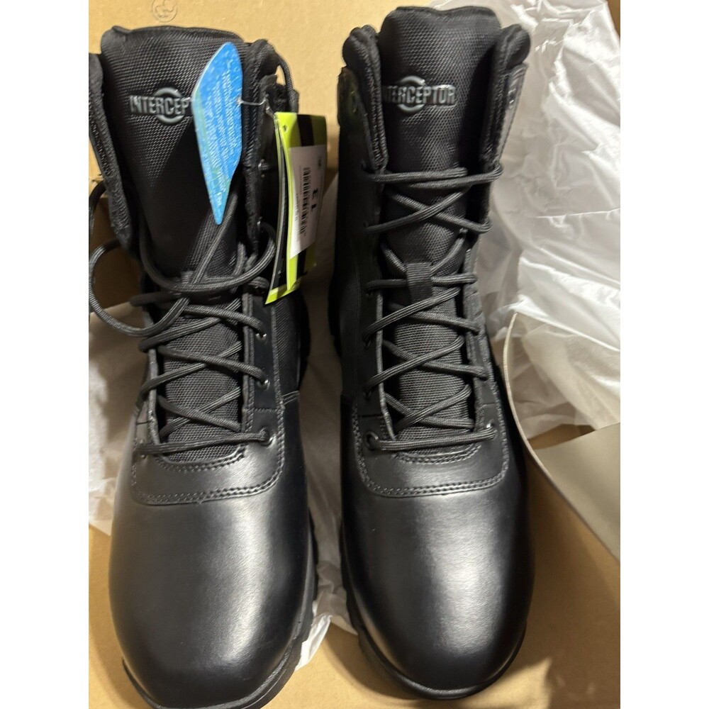 Men's Interceptor Jarret Tactical Footwear Boots Black Size 13 New In Box